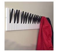 Appendiabiti Da Parete Design,Attaccapanni Da Pa Piano cappotto di legno rack per pianoforte a muro appendiabiti a parete gancio gancio decorazione della parete portachiavi anello cappello stoccaggio