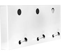 Appendiabiti da Parete Design Balvi Bianco con 4 Ganci - Moderno 40,5 x H 18 cm