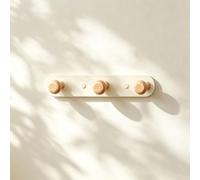 Appendiabiti Da Parete, Ganci A Sfera In Legno, for Corridoio Bagno