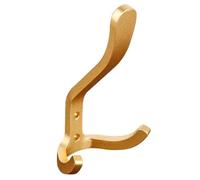 Appendiabiti da Parete Ganci in Alluminio montati a Parete, Portapacchi Pesanti, grucce, Porta, Vestiti, Cappotti, Cucina, Bagno, Organizer for Hardware sospeso Attaccapanni Muro(Gold)