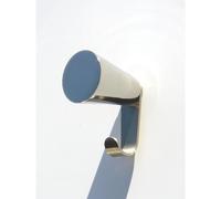 Appendiabiti da parete in acciaio inossidabile CONE + spessore 2 mm dimensioni 6x9x h 11 Cm Forma geometrica a cono Finitura Lucida inox lucido