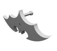 Appendiabiti da Parete Logo Batman per Giacca Cappello - Gancio Décor