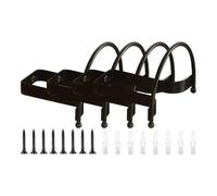 Appendiabiti da parete multifunzione | Supporto per cappelli in metallo rustico per cappelli da baseball e western | Slish Display Hoo per soggiorno | Supporto Hanr Mount