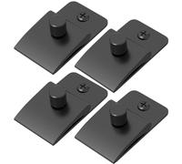 Appendiabiti da parete per espositore per piumini - ornamento per tappeti per la casa, decorazione da parete per interni, clip da parete per coperta, 4 pezzi, espositore per arazzi da parete, clip da