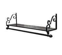 Appendiabiti da parete, scaffale galleggiante robusto per l'organizzazione del negozio di abbigliamento e l'esposizione al dettaglio