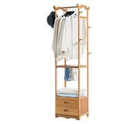 Appendiabiti da pavimento a soffitto per camera da letto, casa, con cassetti, versatile armadio e scarpiera per risparmiare spazio