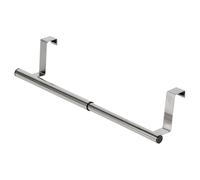 Appendiabiti da porta in acciaio argentato, regolabile, 25-40 cm