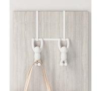 APPENDIABITI DA PORTA OMINO BIANCO 2 GANCI