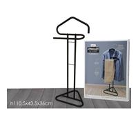 APPENDIABITI DA TERRA ATTACCAPANNI NERO BIANCO GUARDAROBA APPENDI ABITI METALLO