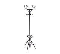 appendiabiti da terra attaccapanni stand abiti metallo con 8 ganci 170 x 40 x 40