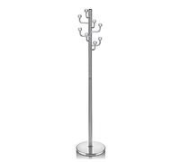 Appendiabiti da Terra Cappotto in acciaio inox albero rack □ giacca e maglione supporto sospeso □ Assemblaggio facile □ Design elegante per la casa o l'ufficio e l'ingresso Stand Attaccapanni Salvaspa