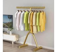 Appendiabiti da Terra per Negozio di Abbigliamento, Appendiabiti in Metallo a Forma Umana, Appendiabiti da Terra con Un Solo palo, Appendiabiti in Metallo Resistente, Moderno e Minimalista,