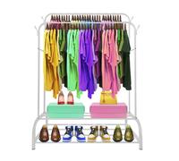 Appendiabiti Donkey Premium Maxi 2 Stand Nyana Home 157x110x56cm Bianco