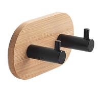 APPENDIABITI DOPPIO JUNCOS BAMBOOM TONDO BAMBU'/NERO MATT - GEDY