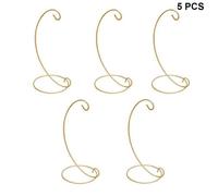 Appendiabiti Ferro Stand Dorato Ornamento di Natale da Parete Display Stand