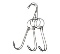 Appendiabiti Griglia Gancio Anatra Doppi Ganci Carne per Anatra Arrosto e Pollo