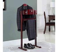 Appendiabiti in legno massello con 3 cassetti e scarpiera, ideale per ingresso e camera da letto, elegante appendiabiti e appendiabiti, mobili versatili per la casa