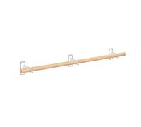 Appendiabiti in legno massello, ideale for esporre capi di abbigliamento, stendere i panni e adatto for negozi di abbigliamento, saloni di parrucchiere e salotti.(150cm/59in)
