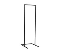 Appendiabiti in metallo, autoportante, per camera da letto e soggiorno, nero, 90 x 36 x 90 cm, design elegante e durevole per la decorazione della casa
