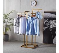 Appendiabiti in Metallo Resistente per Esposizione al Dettaglio, Rack A Isola Regolabile per Boutique Boutique A 4 Vie, Appendiabiti Commerciali Moderni, Espositore per Vestiti per Nego, Gold