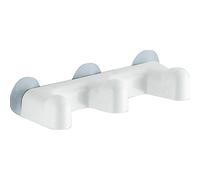 Appendiabiti Junior multiplo in plastica bianco Bianco