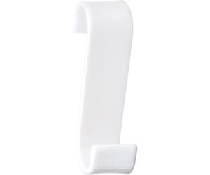 Appendiabiti Merlino in plastica bianco Bianco