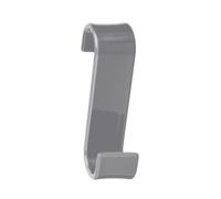 Appendiabiti Merlino in resina grigio Grigio
