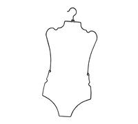 Appendiabiti per Costumi Da Bagno E Lingerie con Design Pieghevole per Vari Usi