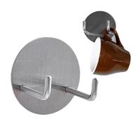 Appendiabiti per filtro - Appendiabiti da caffè | Supporto da parete in acciaio, supporto per filtro macchina da caffè, design a forma quadrata che supporta un posizionamento di accesso ben rango