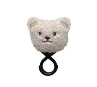 Appendiabiti per passeggino con orsetto di peluche, accessori da appendere al carrello dei bambini