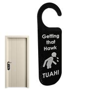 Appendiabiti per pomello della porta, segno gancio porta | di pulsante porta sputo | Gancio per pulsante porta, decorazione per stanza divertente, gancio per pannello porta in acrilico