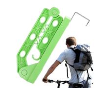 Appendiabiti per porte pieghevoli, gancio per porta pieghevole a 5 posti | Ganci da viaggio facili da usare, materiali salvaspazio per p
