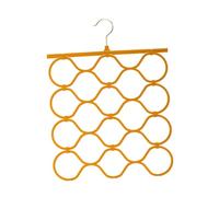 Appendiabiti per Sciarpe, Cinture, Vestiti, 4 Strati, Antiscivolo, Appendiabiti per Cravatte, Organizer per Guardaroba, Orangina