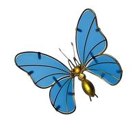 Appendiabiti per vasi per piante, a forma di farfalla, per esterni, giardino, balcone, patio, portico, parete, porta finestra