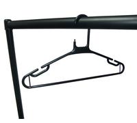 Appendiabiti Pesante 6Ft Con 25 Grucce In Plastica Nere