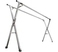 Appendiabiti pieghevole dal pavimento al soffitto balcone domestico interno camera da letto esterna camera da letto fredda asta telescopica asciugatura trapunta stendibiancheria ( Color : Onecolor , S