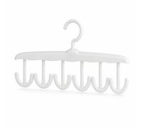 Appendiabiti Plastica Girevole con 12 Ganci, Organizer per Armadio, per Camicie