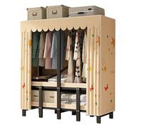 Appendiabiti portatile con copertura, armadio resistente per appendere vestiti, tenda di garza coperta appendiabiti organizer