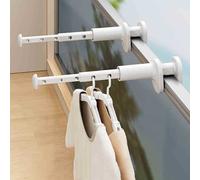 Appendiabiti Portatile Lunghezza Regolabile Portaoggetti Compatto Uso Interno Es