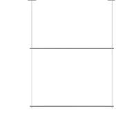 Appendiabiti regolabile da soffitto, barra appendiabiti versatile per espositori al dettaglio e uso domestico, soluzione ideale per centri commerciali, camere da letto, armadi e nizing
