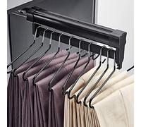 Appendiabiti regolabile estraibile per armadio, appendiabiti estensibile da 26 a 61 cm, organizer salvaspazio per armadio, asta versatile per riporre in modo efficiente l'armadio (51,1 cm)