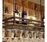 Appendiabiti regolabile per bicchieri da vino, supporto per calici per casa e cucina, mensola sottosopra per vino, elegante decorazione per soggiorno, design salvaspazio