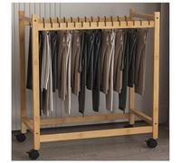 Appendiabiti salvaspazio per Pantaloni e Sciarpe: Appendiabiti in Legno per Jeans, Appendiabiti multifunzionali per Pantaloni e soluzioni per organizzare al Meglio l'Abbigliamento nel Guarda
