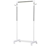 Appendiabiti Stender ad Altezza Regolabile in Acciaio Inox con Fondo