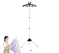 Appendiabiti Vapore - Porta Abiti Portatile Per Stiratura a Vapore | Supporto Per Stiratura a Vappore Portatile Appendiabiti Da Terra Per Stirare Supporto Telescopico Per Vaporizzazione