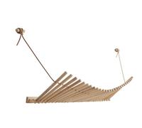 Appendiabiti Woud Knaegt in Rovere Bianco /pelle