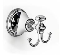 Appendiabito Doppio LIBERTY 7.0x9.0xh7.50 cm in acciaio inox lucido inox lucido