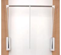 Appendiabito saliscendi per armadio Servetto 2004 cm 77-120