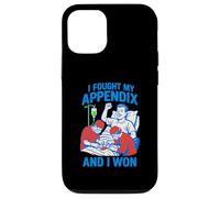 Appendice Ho combattuto e ho vinto il recupero chirurgico maschile divertente Custodia per iPhone 12/12 Pro