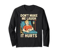 Appendice La chirurgia Non Mi Fa Ridere Fa Male al paziente Maschile Maglia a Manica